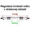 Regulácia tvrdosti matracu v driekovej oblasti